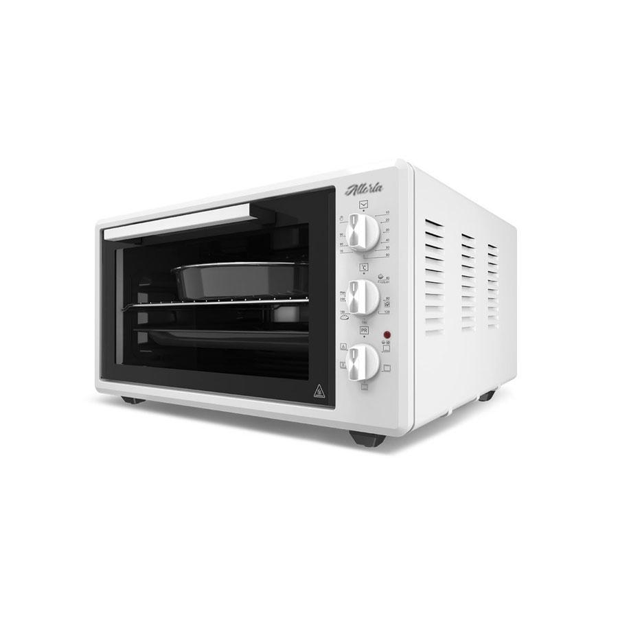 6 Fonksiyonlu Beyaz 50 Lt Turbo Midi Fırın