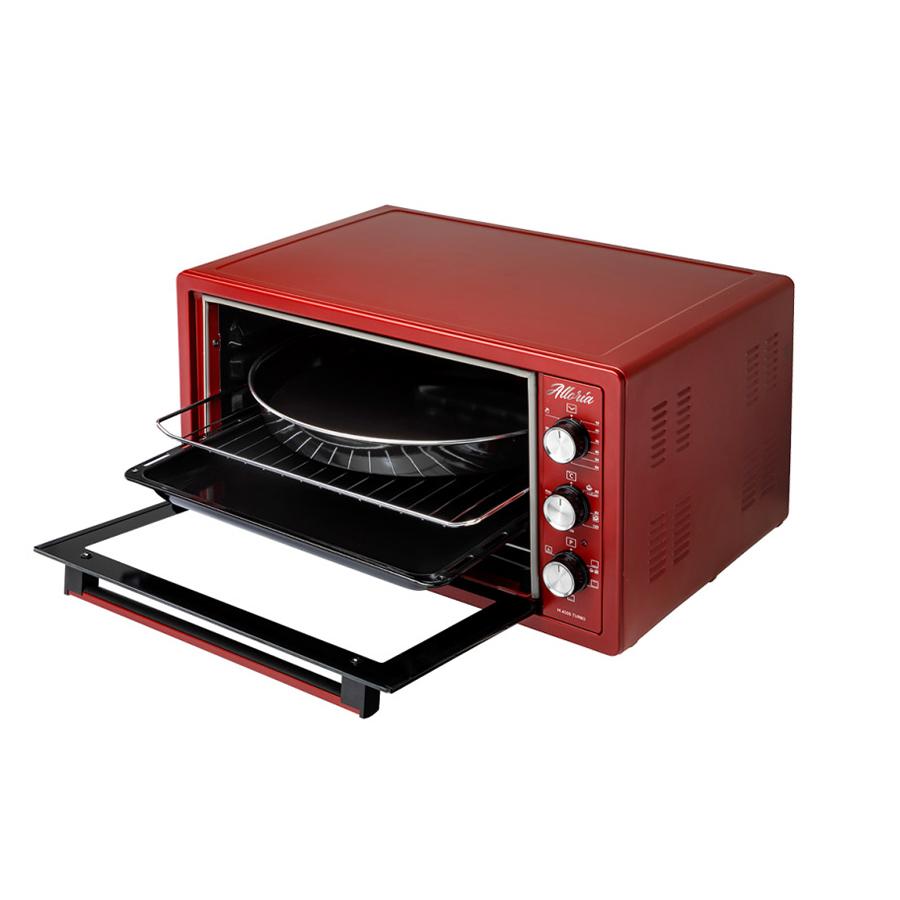50 Lt Kırmızı Midi Fırın